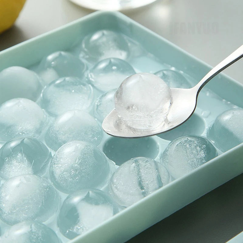 33 Ice Boll Hockey PP Mold Frozen Whiskey Ball Popsicle Ice Cube Tray Box Lollipop Making Gifts Kitchen DIY Tools Accessories